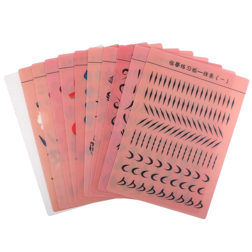 With Shapes Face Paint Practice Boards for Face Painter Face Paint Starter Kit