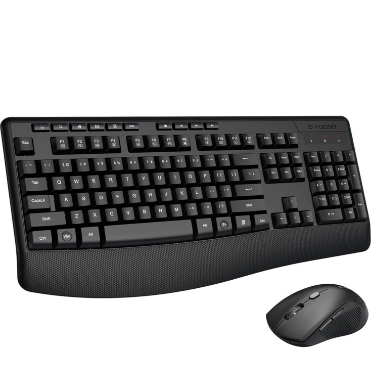E-yooso Key Board And Mouse Combo Wireless E787