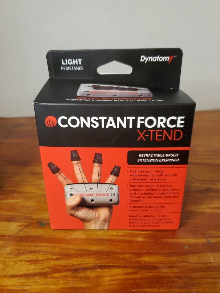 Dynatomy Constant Force-XTend: Retractable-based extension exerciser-Light Re...