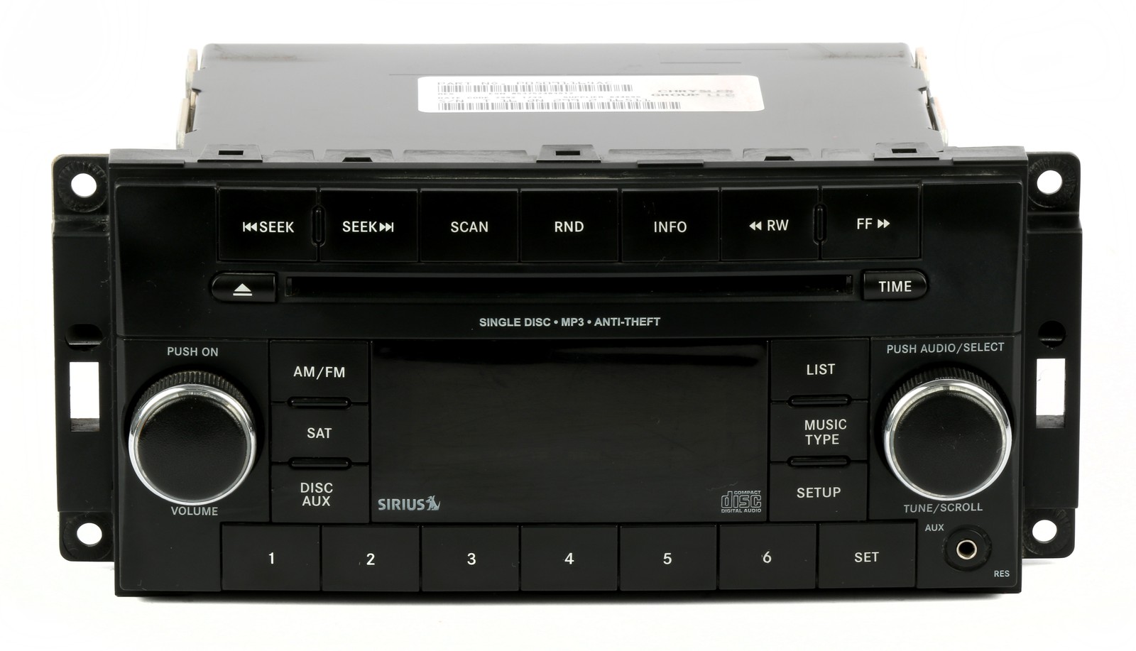 Remanufacture SERVICE for 2015-17 Jeep Wrangler Radio AM FM CD P05091164AC RES