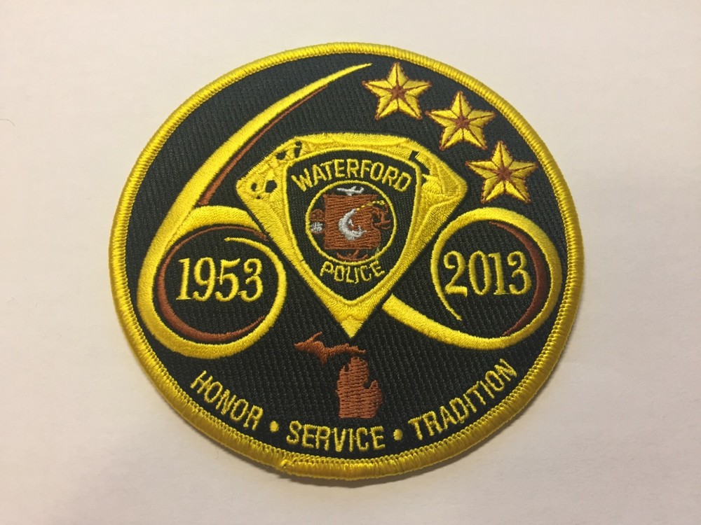 Waterford MICHIGAN Police Patch