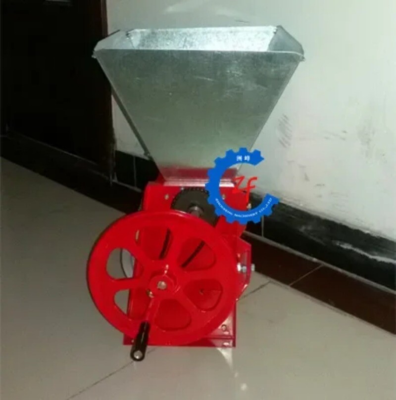 Manual Coffee Bean Peeler Stripper Hand Crank Small Peeling Machine Tool