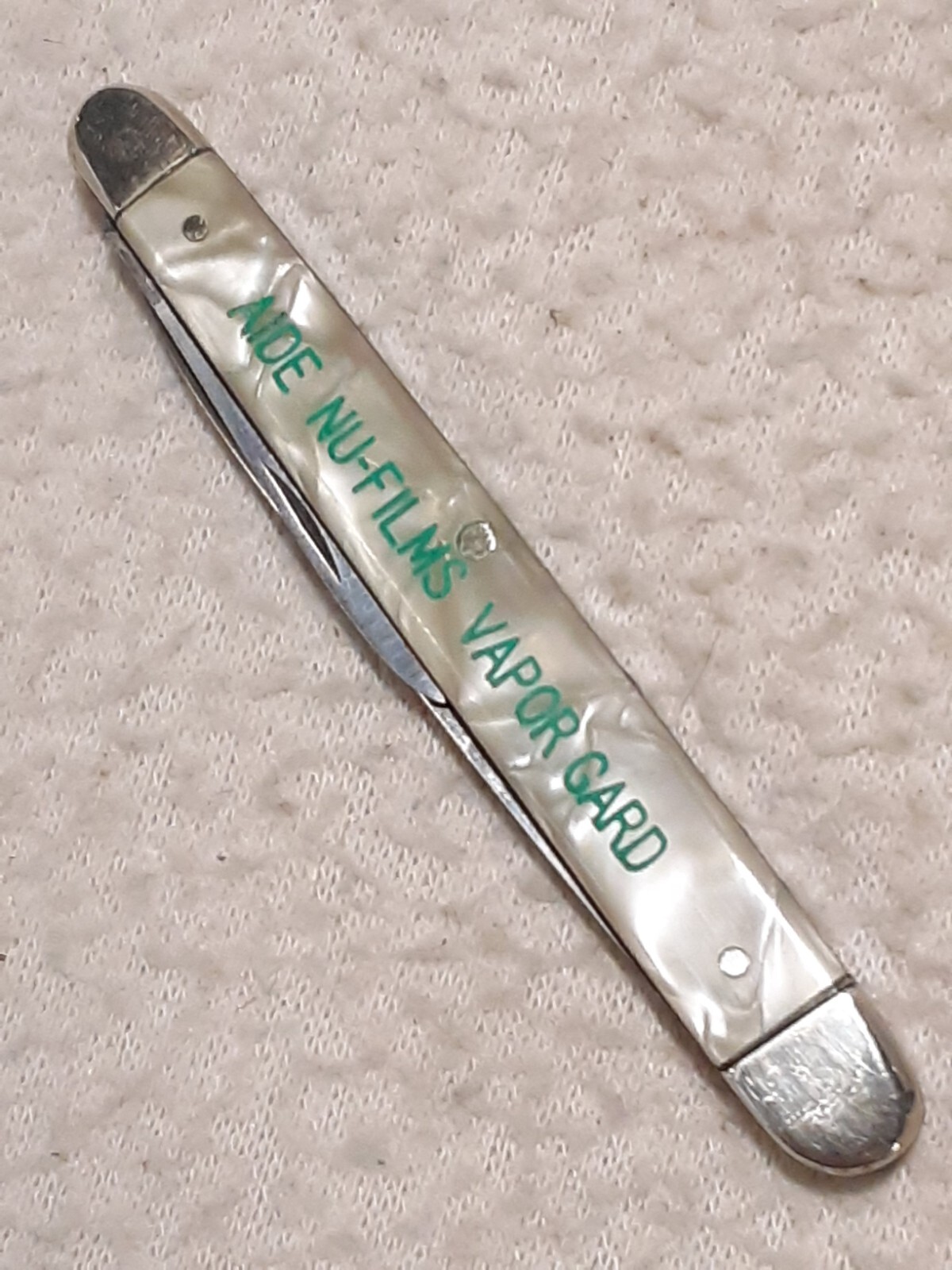 VINTAGE MURCOTT GERMANY ADVERTISING POCKET KNIFE MILLER FERTILIZER CORP BALTO MD