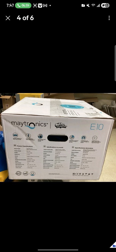 Dolphin E10 Robotic Pool Cleaner | Brand New