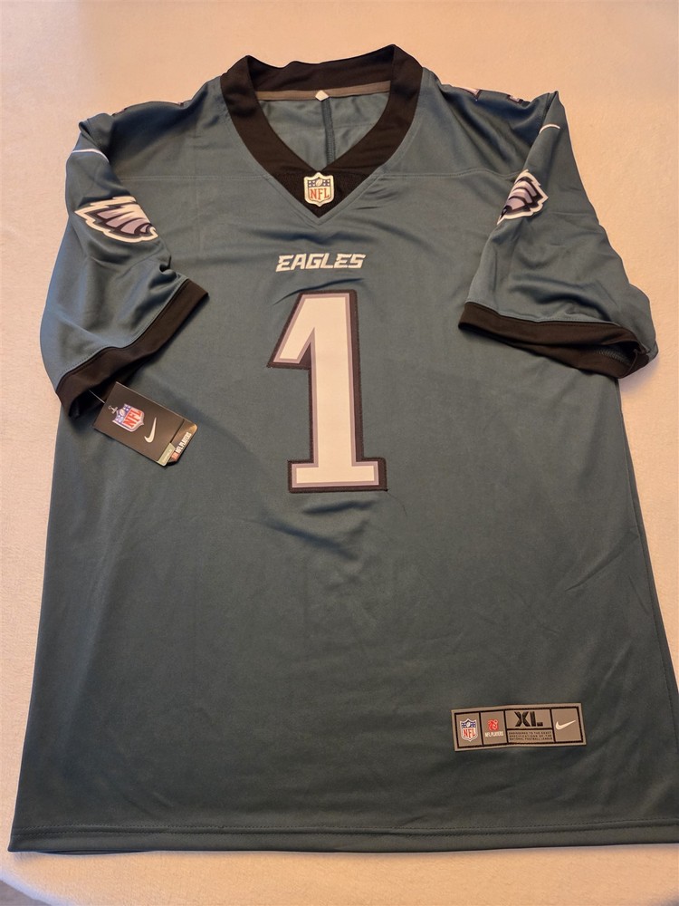 NICK SIRIANNI signed EAGLES custom jersey JSA COA SIZE XL