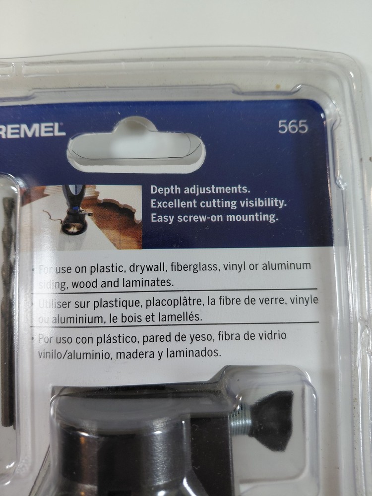 Dremel 565 Multipurpose Cutting Kit Guide 2 Drywall Bits 1 Multipurpose Bit NEW