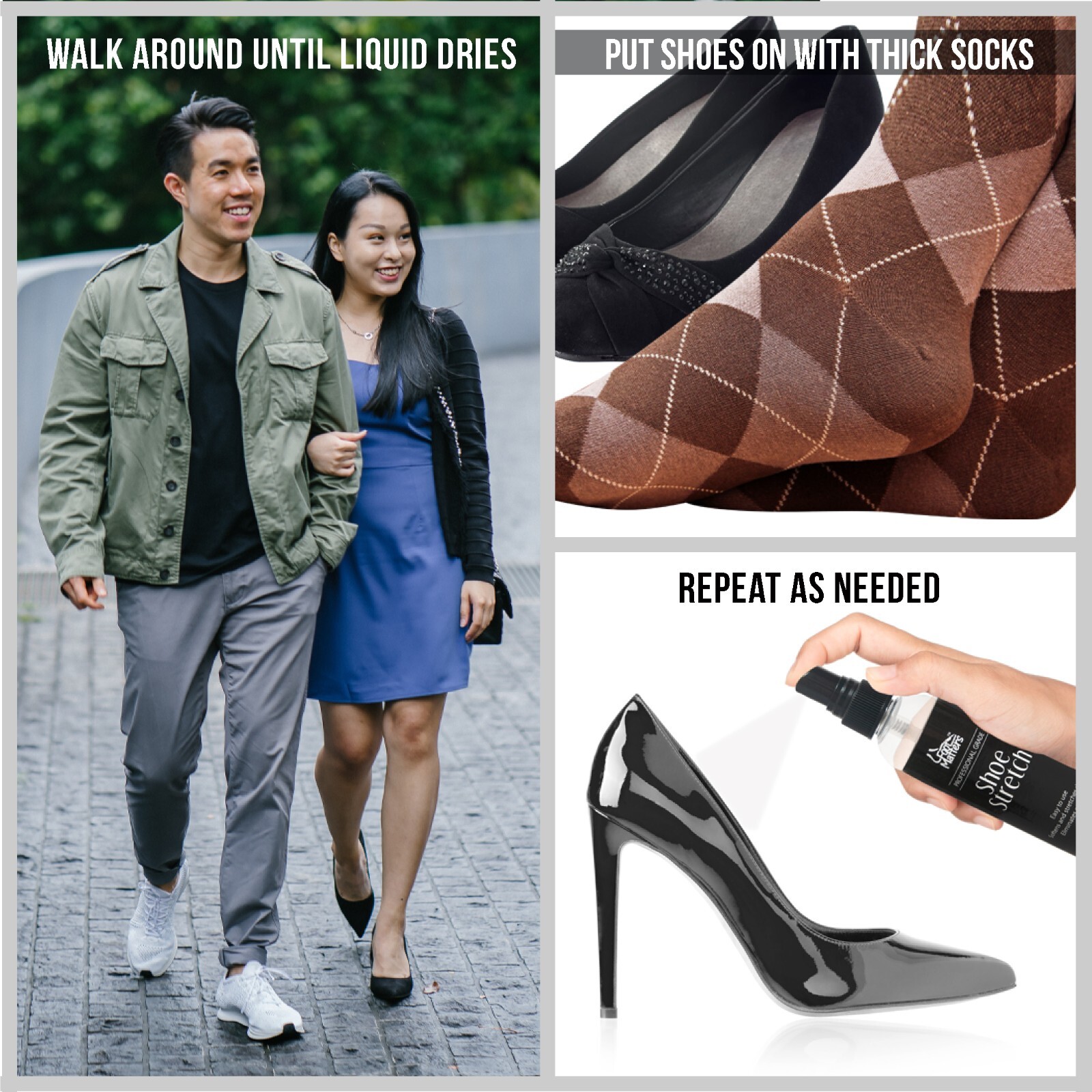 FOOTMATTERS Professional Boot & Shoe Stretch Spray – 4 oz