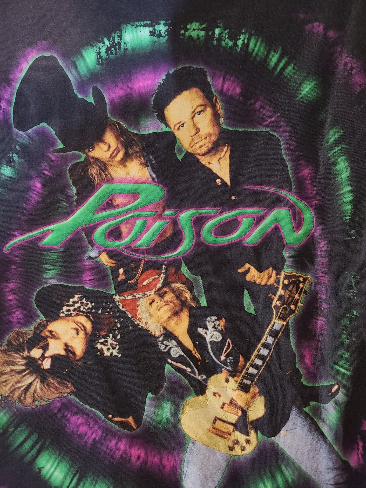 Poison American Tour 1999 Tour T-Shirt All Sport International Rare Size M