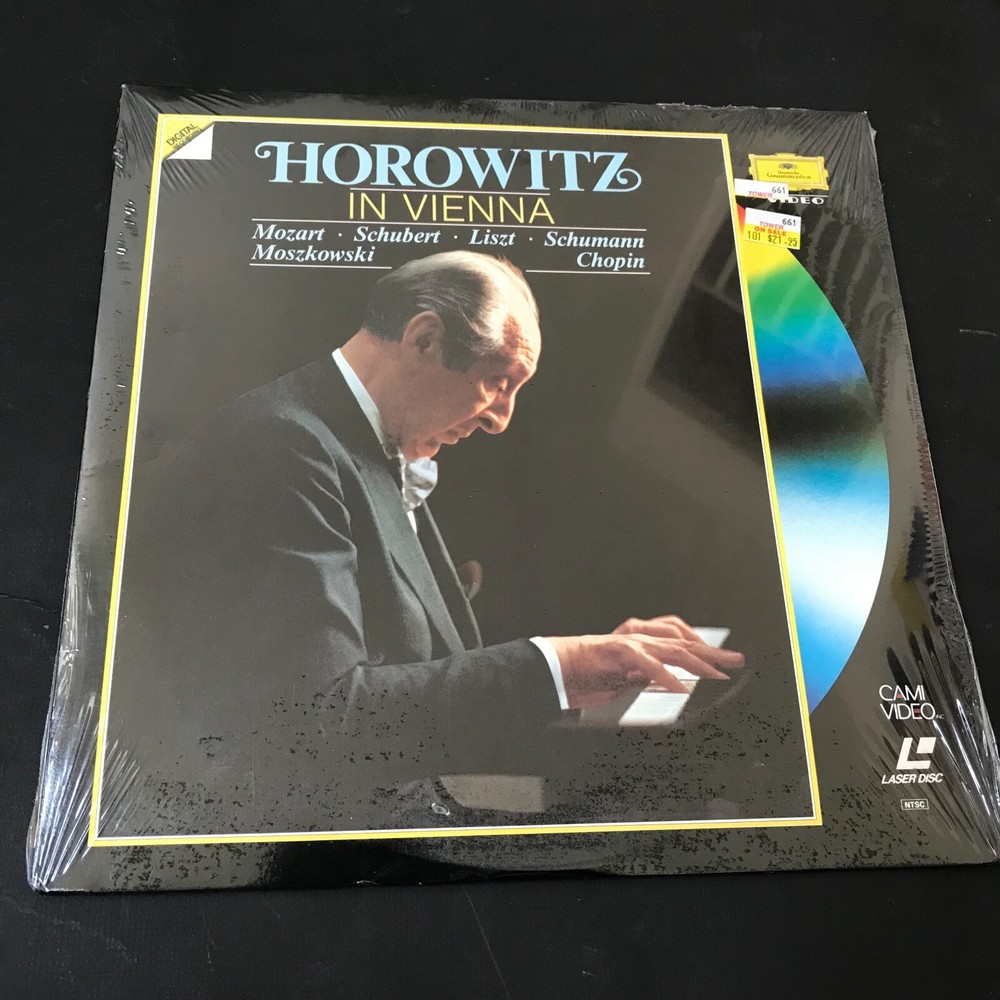 HOROWITZ IN VIENNA Laserdisc LD CLASSICAL SEALED