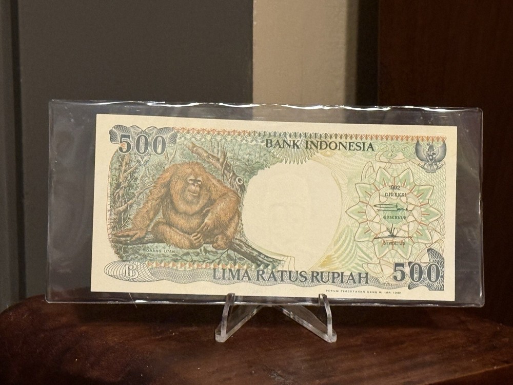 INDONESIA 500 RUPIAH 1992 UNC BANKNOTE