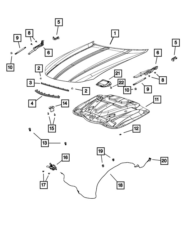Genuine Mopar Screw 6510256AA