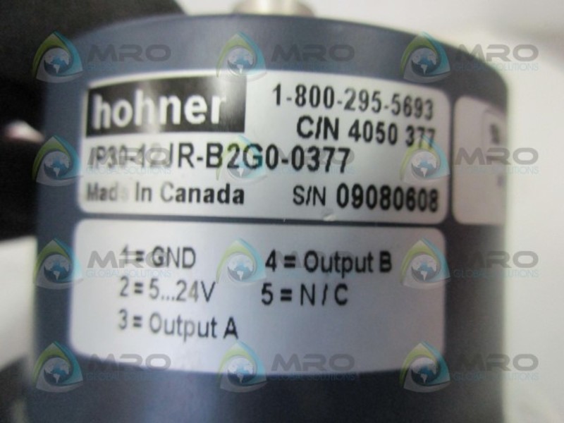 HOHNER TP30-12JR-82G0-0377 ENCODER NSMP