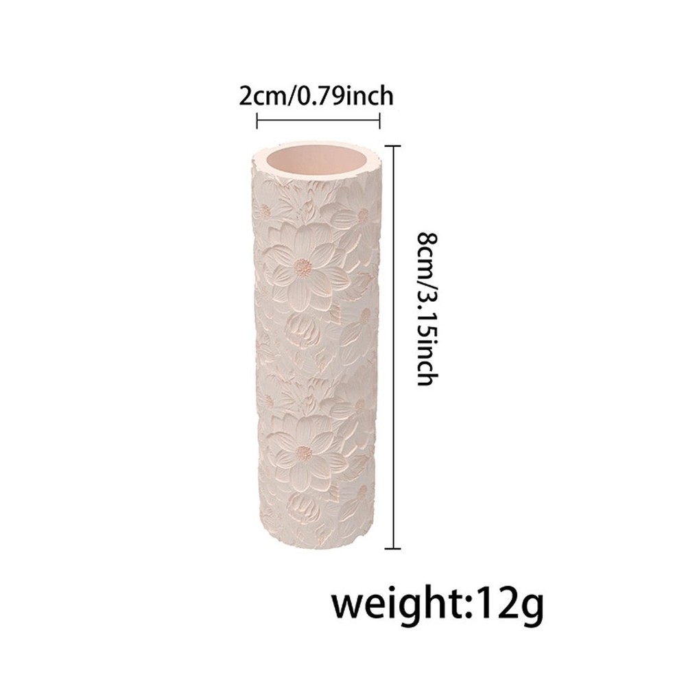 Flower Texture Clay Roller, Birthday Gift for Artwork,