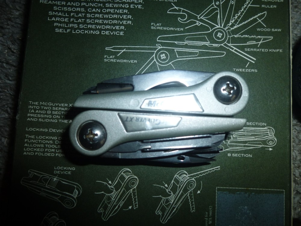 Eddie Bauer Topeak Mcguyver XT Tool Real Gear 16 SS Tools Multi Function