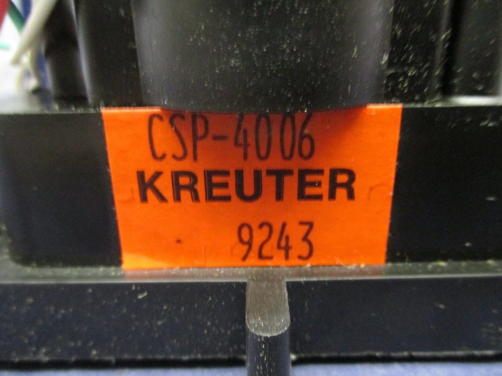 Kreuter CSP-4006 Flow Controller Actuator new