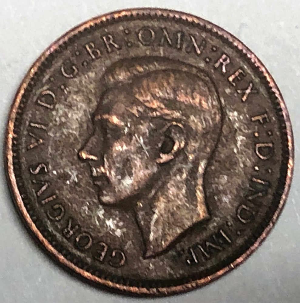 # C8561 GREAT BRITAIN COIN, FARTHING 1944
