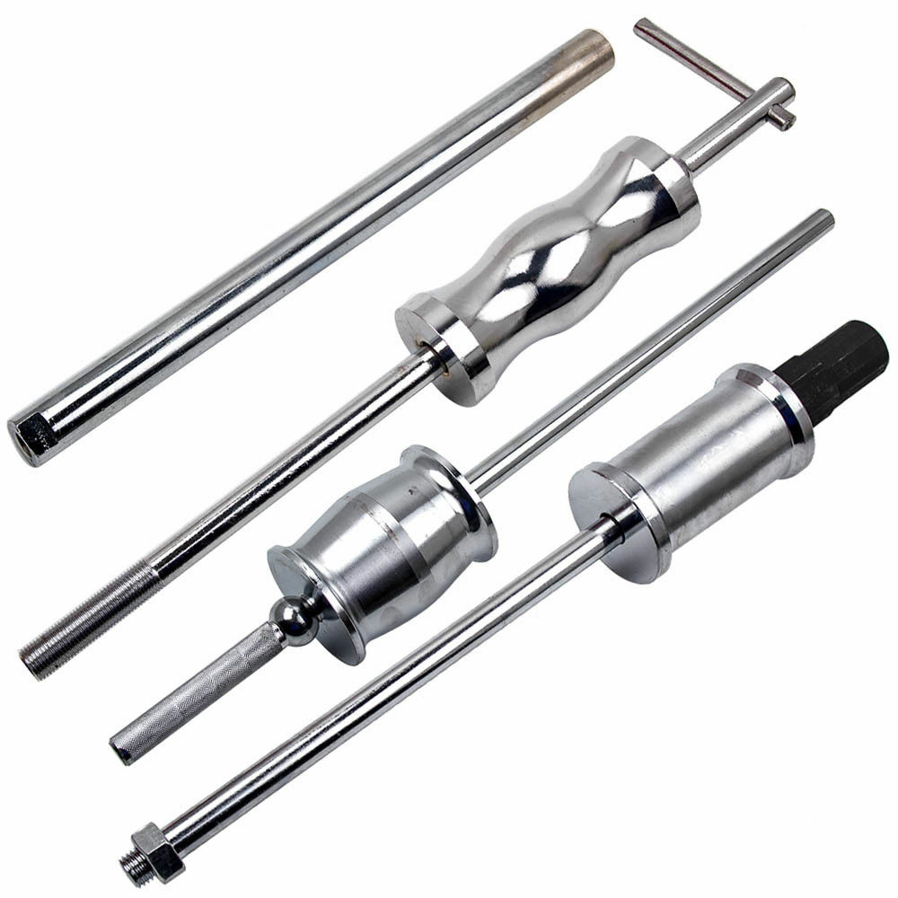 Complete Set Universal Diesel Injector Remover Slide Hammer Puller Extractor Kit