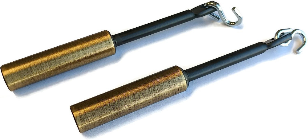 Fireplace Screen Positive Control Pulls Wands and Batons