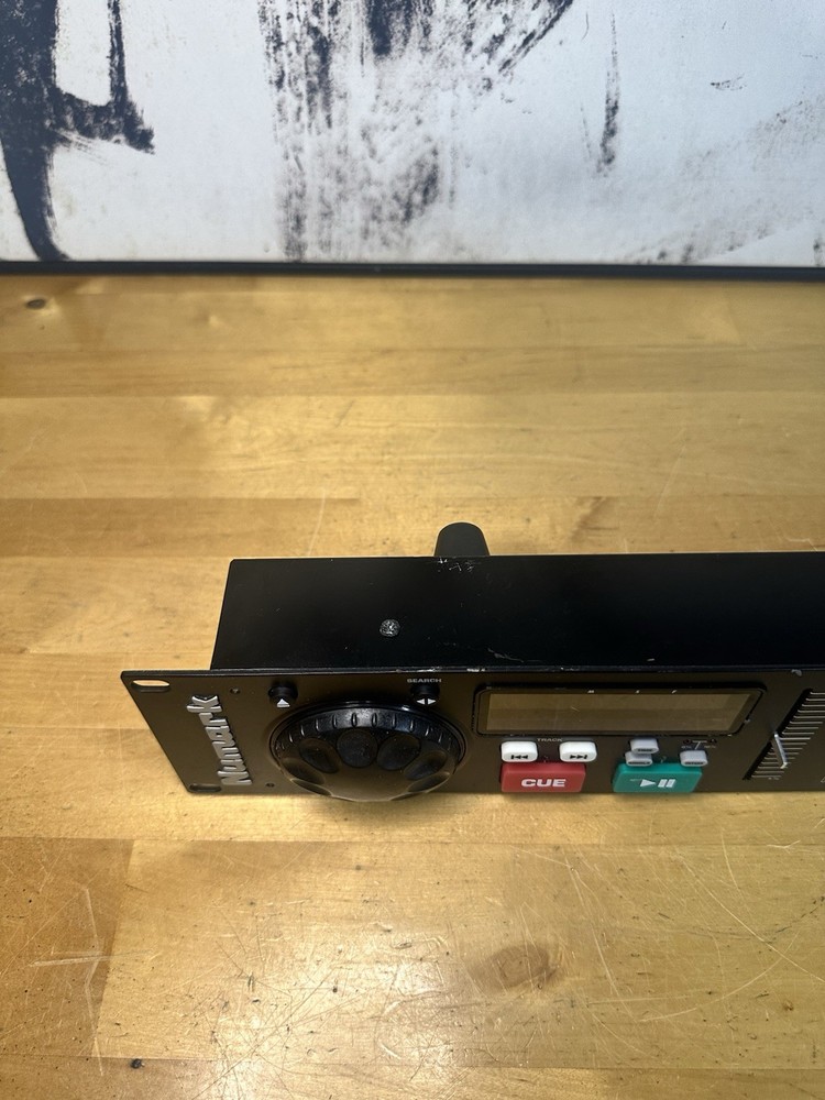 Numark CDN25 +G DJ Pro CD Mixer Rack Mount Karaoke Compact Controller No Cables