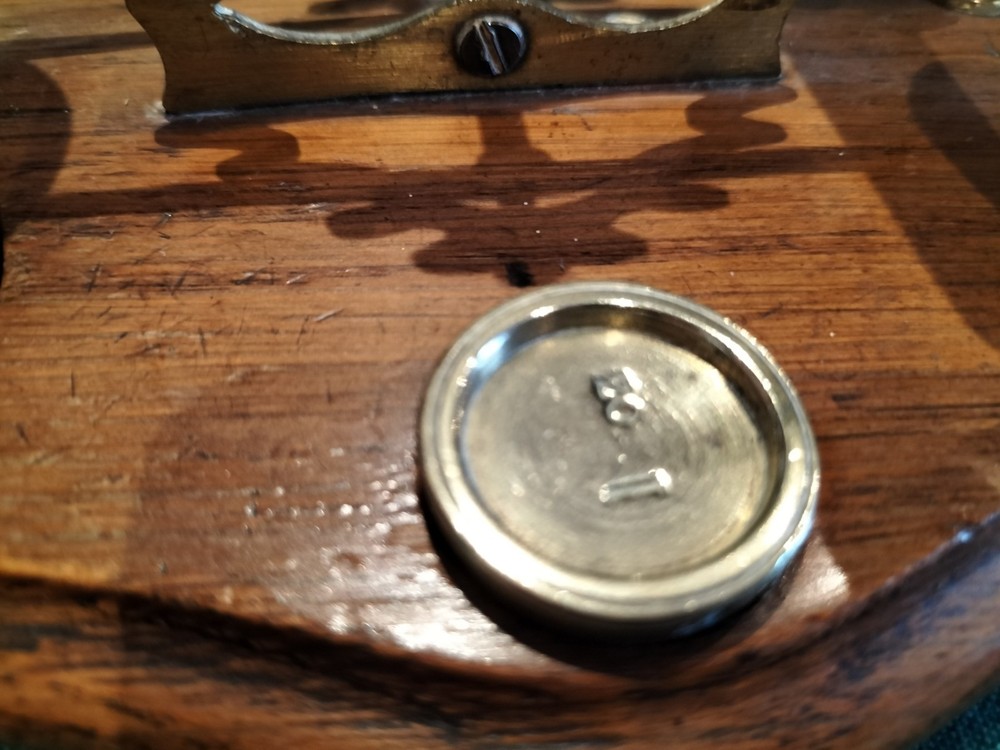 Antique Brass Postal Scales 1920s