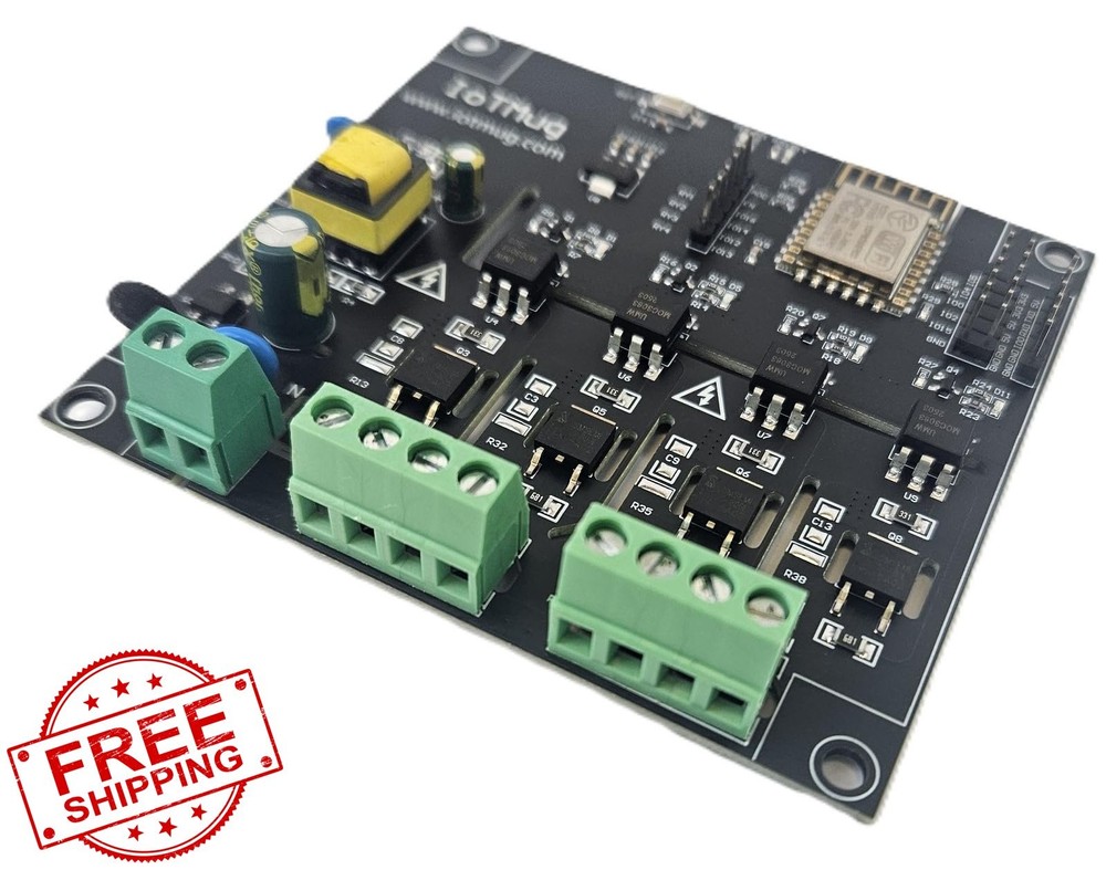 WiFi 4 Channel Light Controller Sequencer 90-240V AC 4A