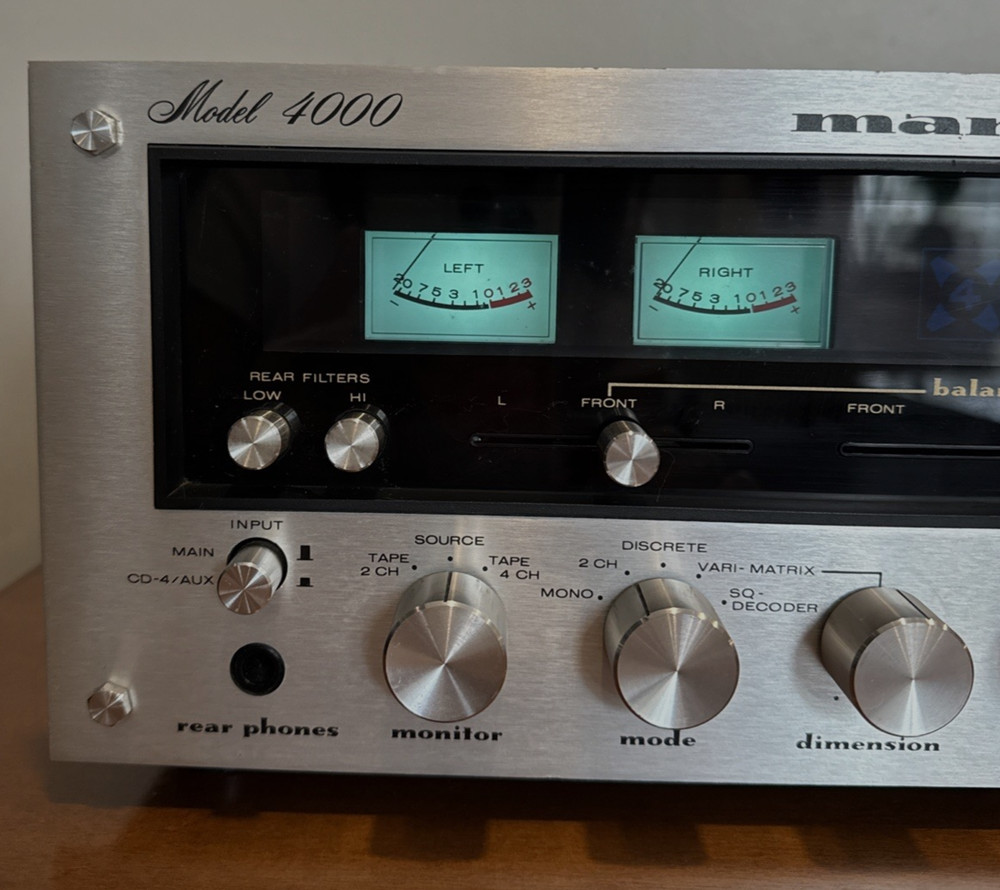 Marantz Model 4000 Quadradial 4 Amplifier