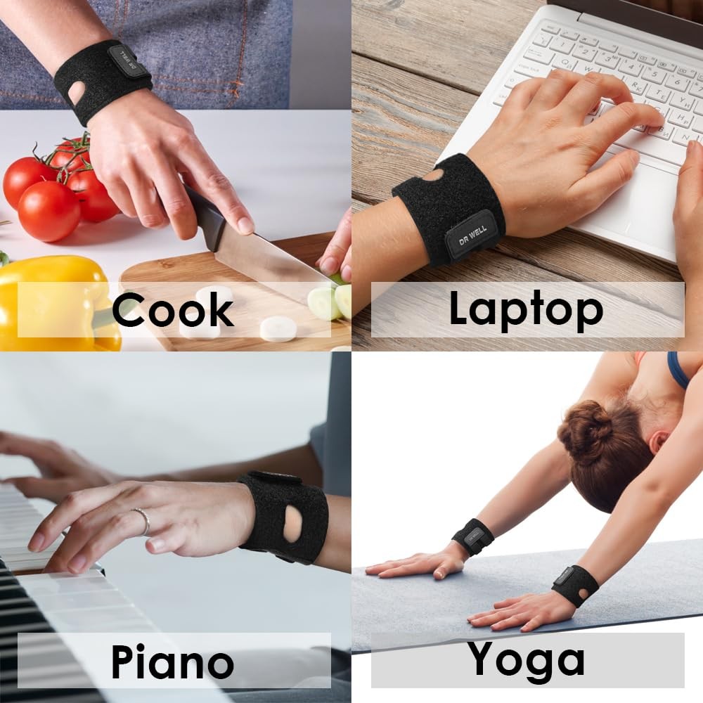 Closed-Loop Neoprene Wrist Wrap - Lightweight, Breathable Support for Everyda...