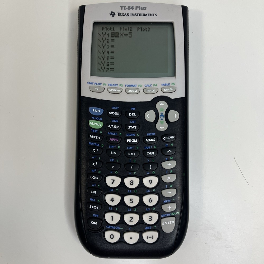 Texas Instruments TI-84 Plus Graphing Calculator Pre-owned