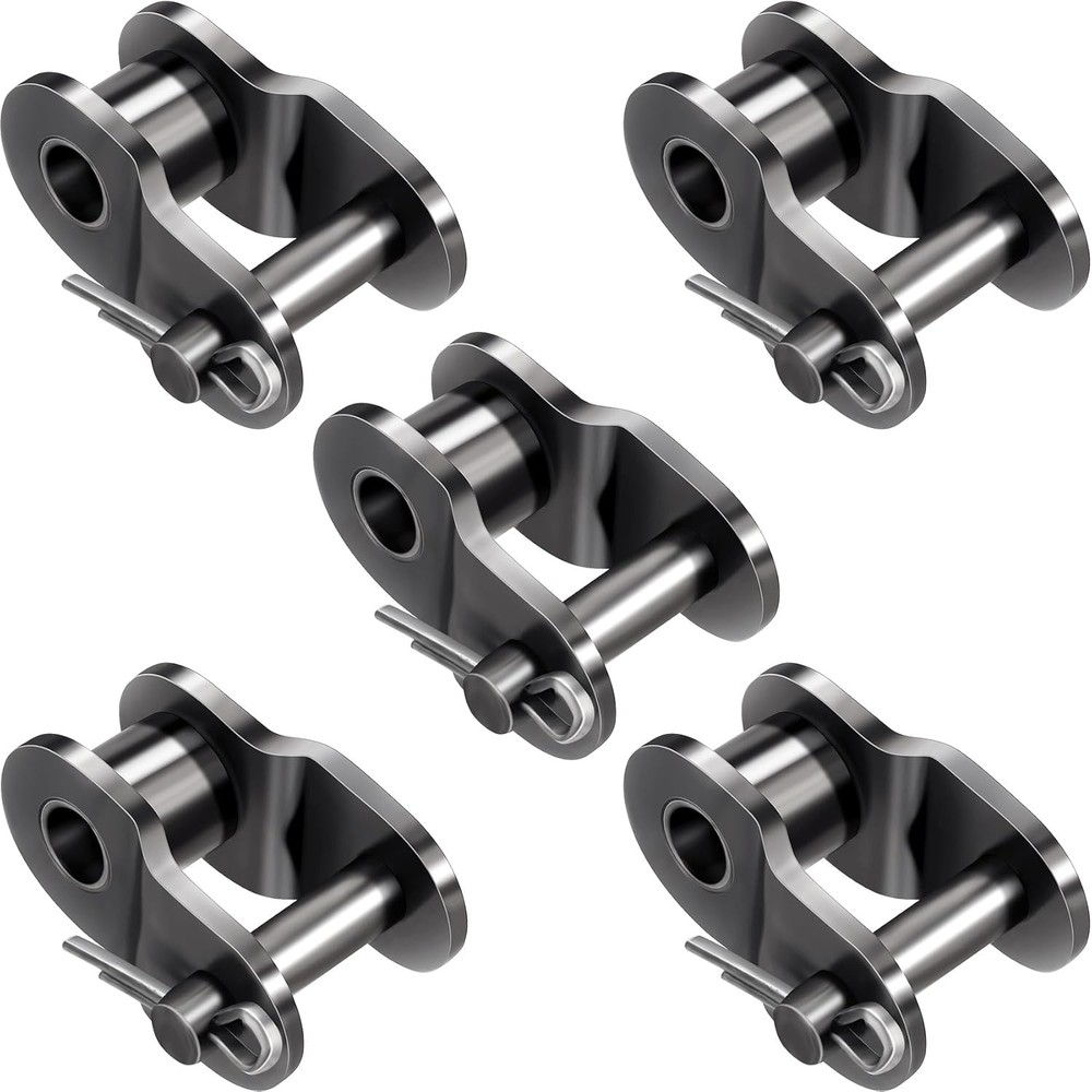 OIIKI 5PCS Roller Chain Offset Link #420, Half Link, Crank