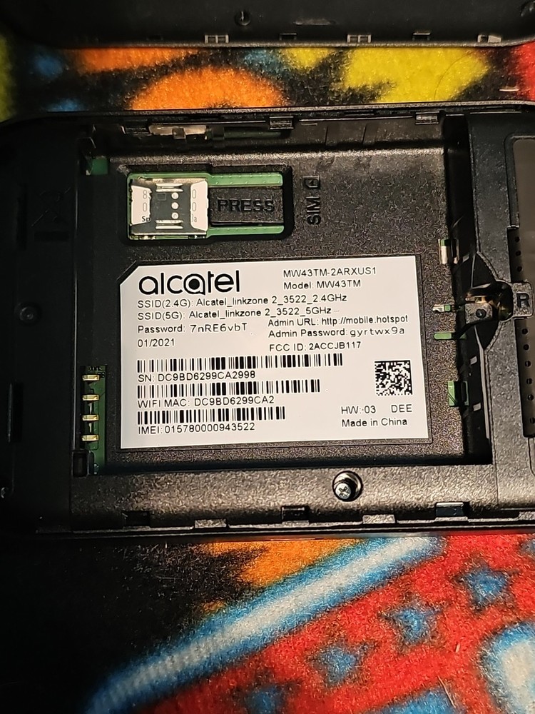 Alcatel MW43TM Hotspot