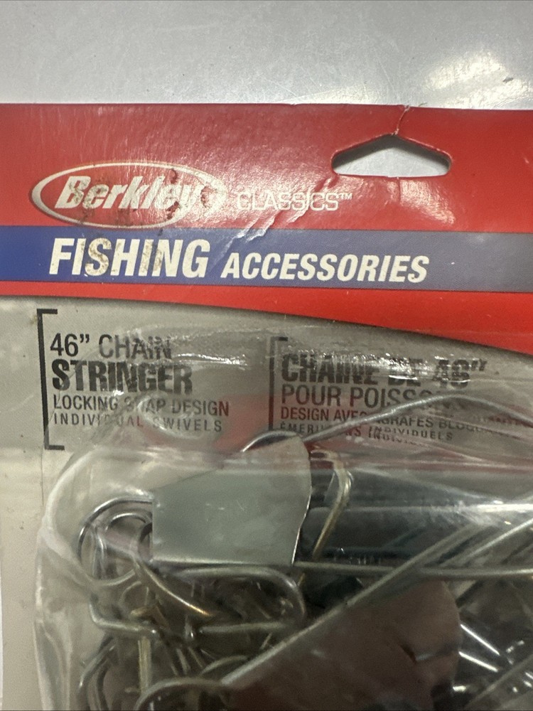 Berkeley Classic Fish Stringer 46” Chain Locking Snap