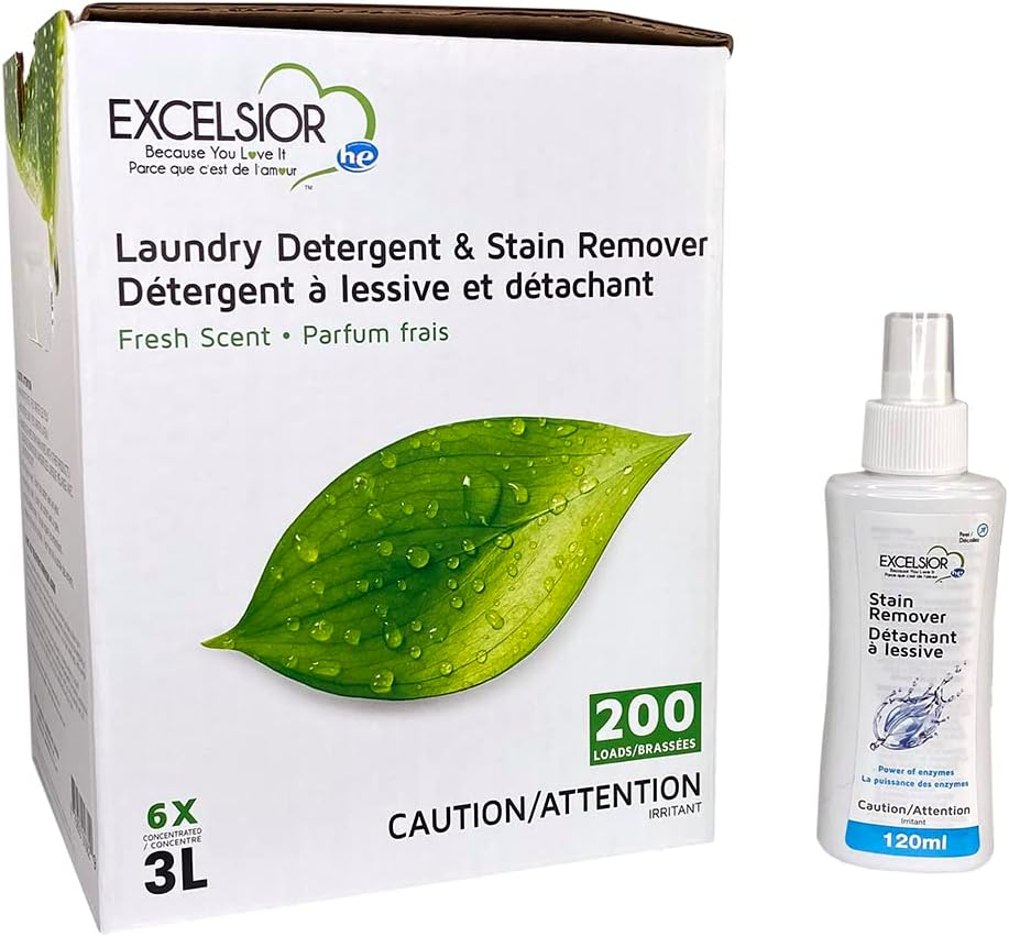 Excelsior Laundry Detergent with Stain Remover