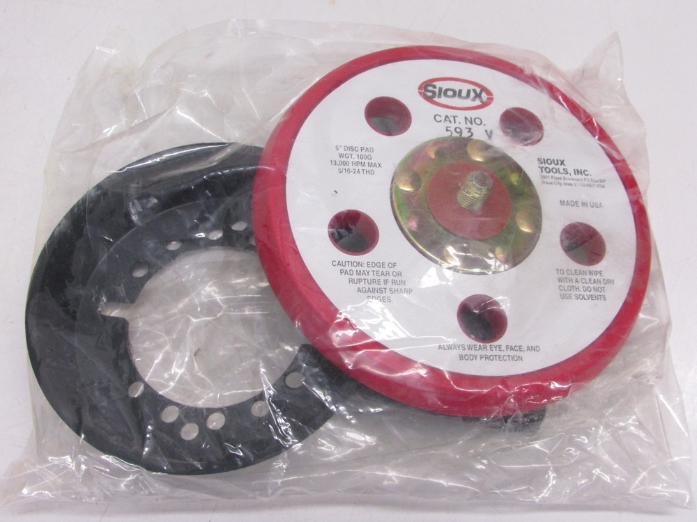 NEW! SIOUX TOOLS VACUUM CONVERSION KIT, #665 FOR AIR RANDOM ORBITAL SANDER