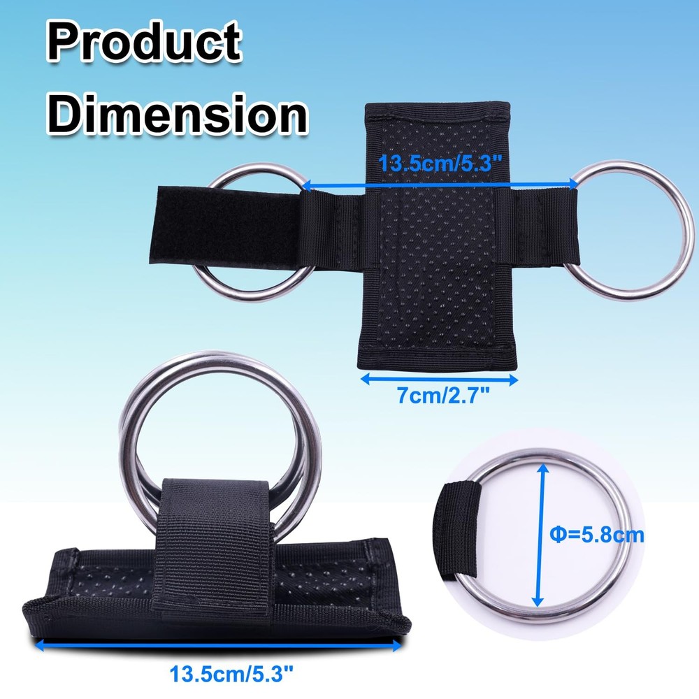 Loading Dumbbell Strap for Dip Belt, Squat, Pullup, Weightlifting Accessory