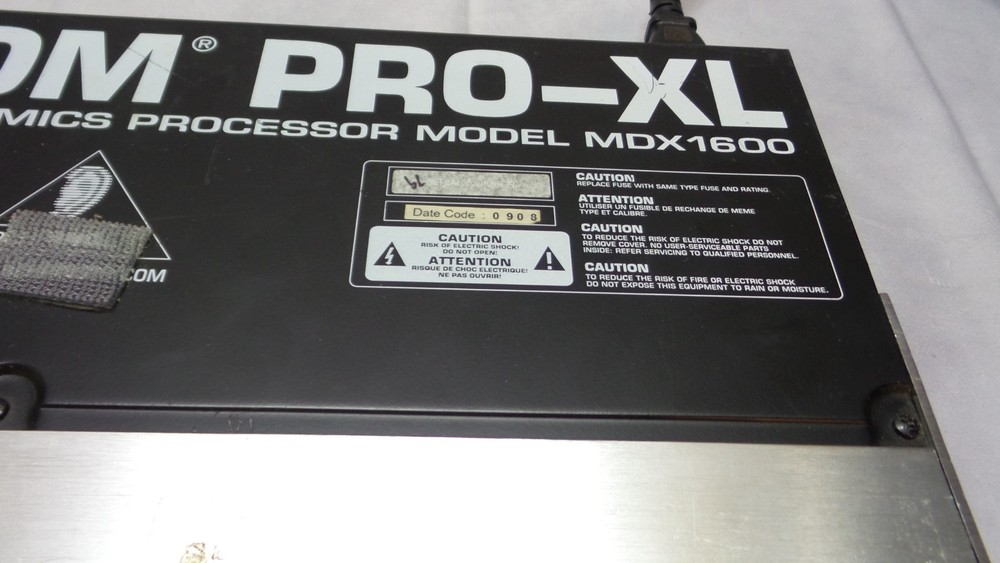 Behringer MDX1600 Autocom Pro-XL Audio Interactive Processor - USED/WORKS