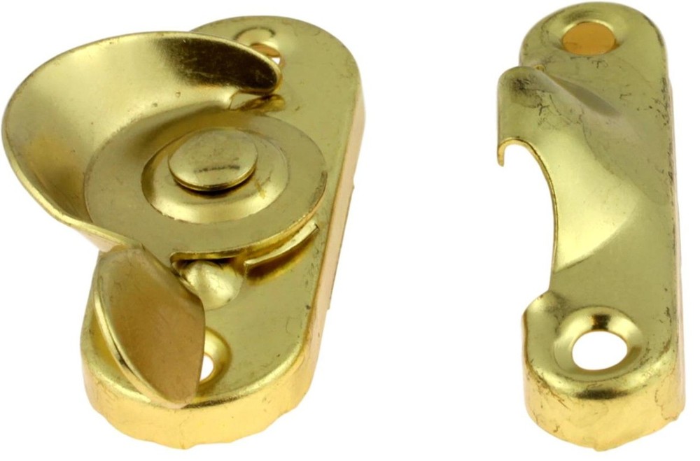 (5 Pack) Window Sash Lock - Brass Plated 850124
