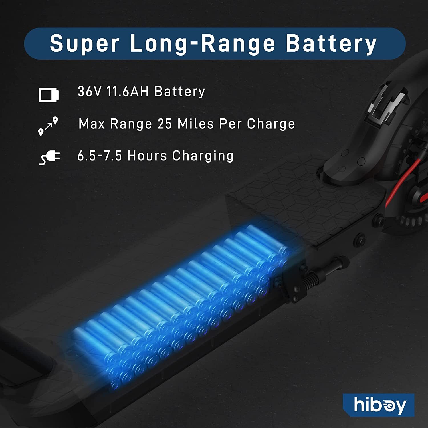 Hiboy KS4 Pro Electric Scooter Adult 500W 25 Miles Commuting Scooter Secondhand