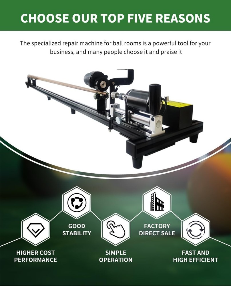 Billiard Cue Repair Machine Multi Function Tool Kit