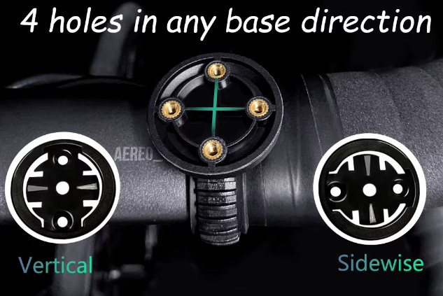 Bicycle Computer Mount Holder Adjustable Base Stopwatch Speedometer Support Stan