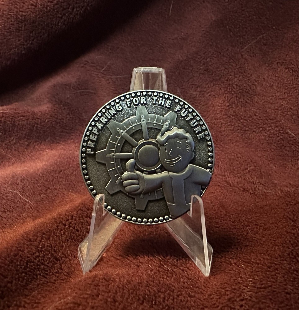 Fallout 3D Vault-Tec  Boy Novelty Coin!