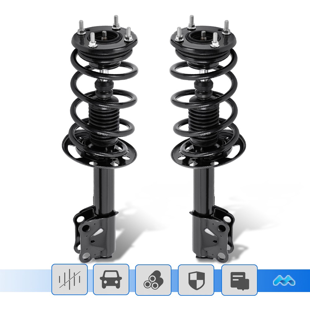 2PCS Front Complete Shocks Struts Assembly For 2013-2019 Ford Flex Lincoln MKT
