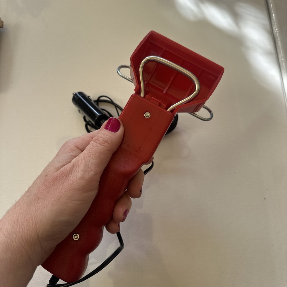 Heated Windshield Ice Scraper Vintage with Box