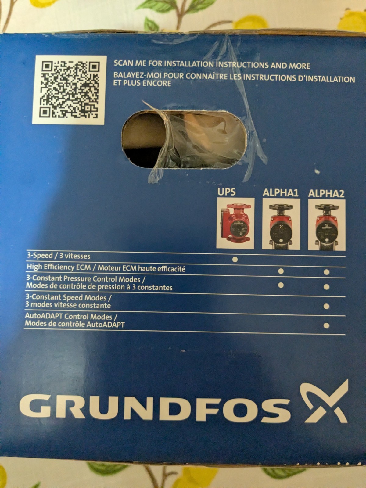 Grundfos UPS 15-58 FC Circulator Pump (59896341)