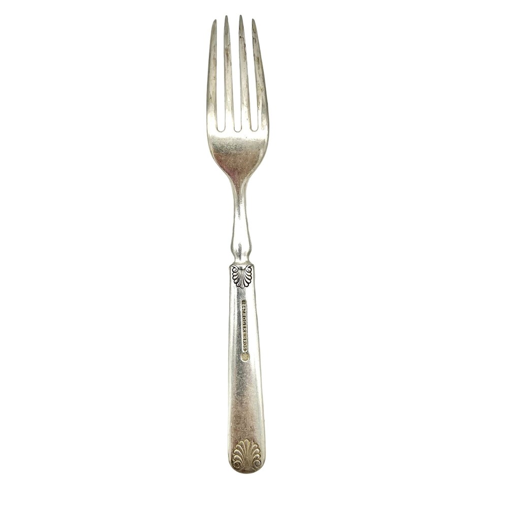 Vintage Roger Bros 1847 Silverplate Fork Shell Pattern