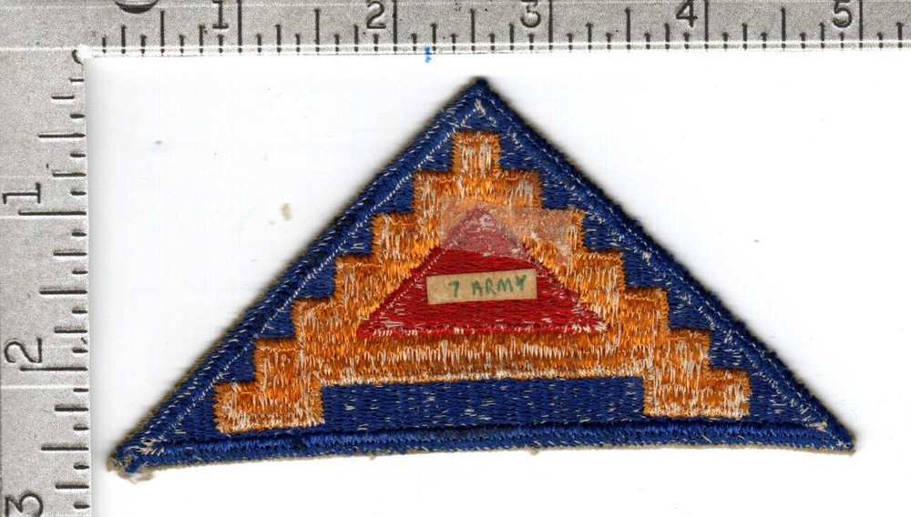 Original U.S. Army patch (1940's) - 7th Army