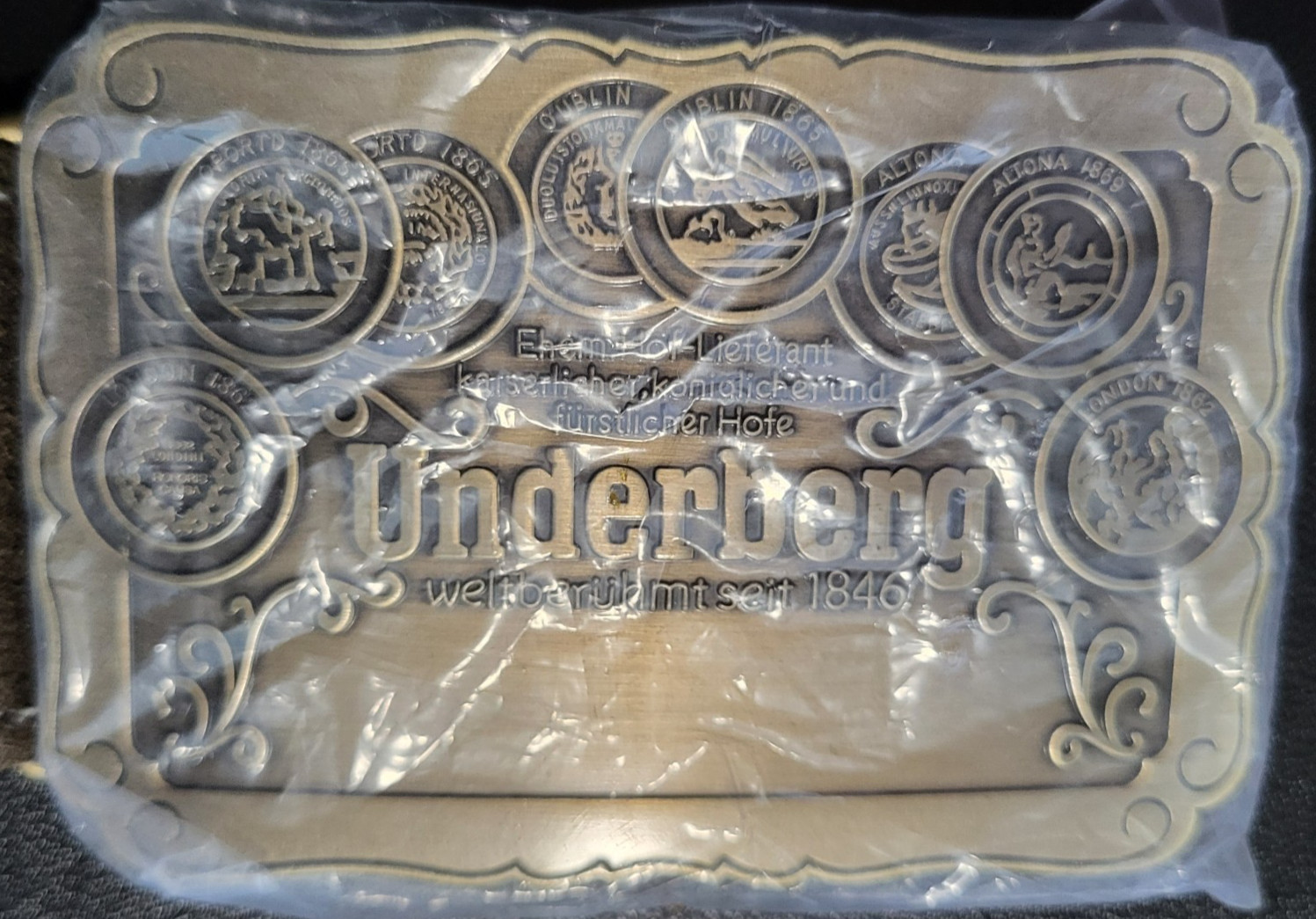 Original Underberg Leather Ammo Belt New in Bag with Free Shipping