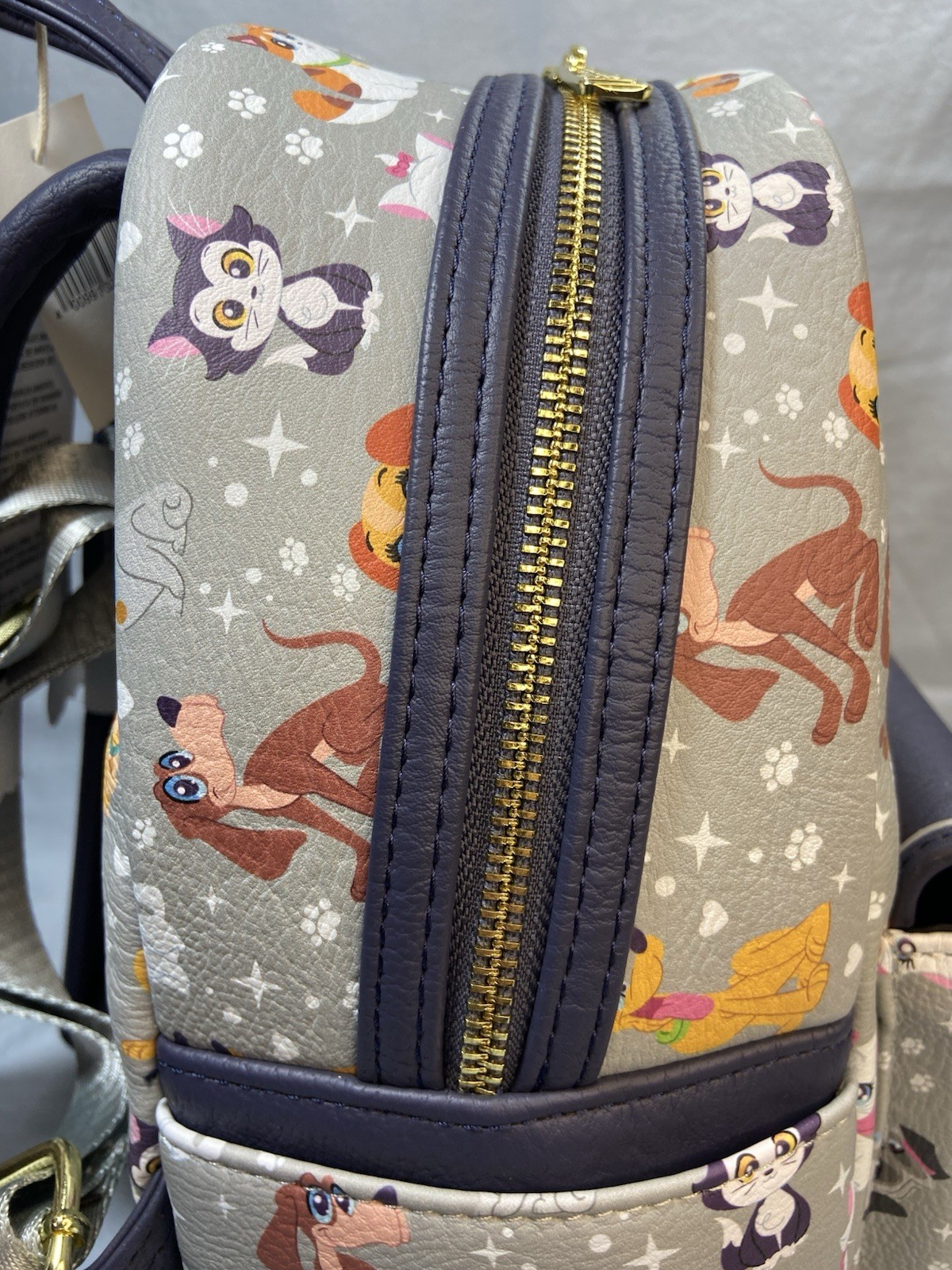 Disney Parks Loungefly 2025 @Pets” Cats, Dogs, Pluto, Marie Loungefly Backpack