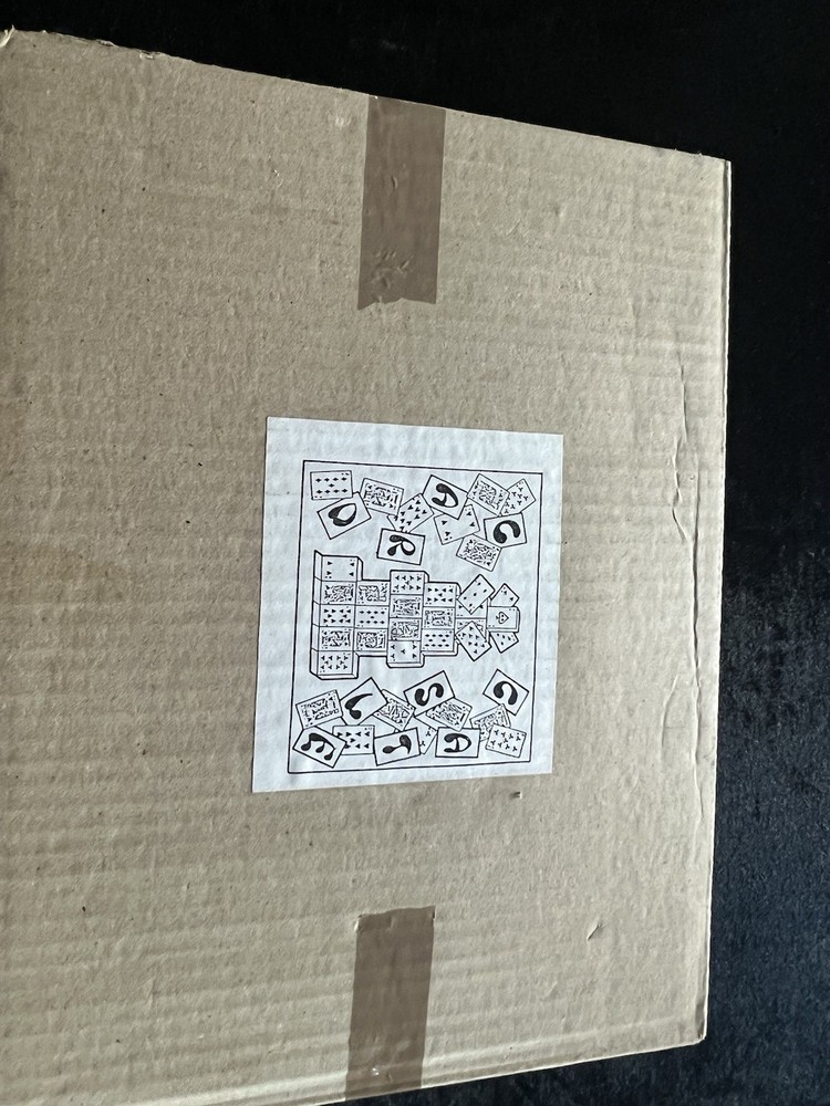 Vintage Appearing Card Castle