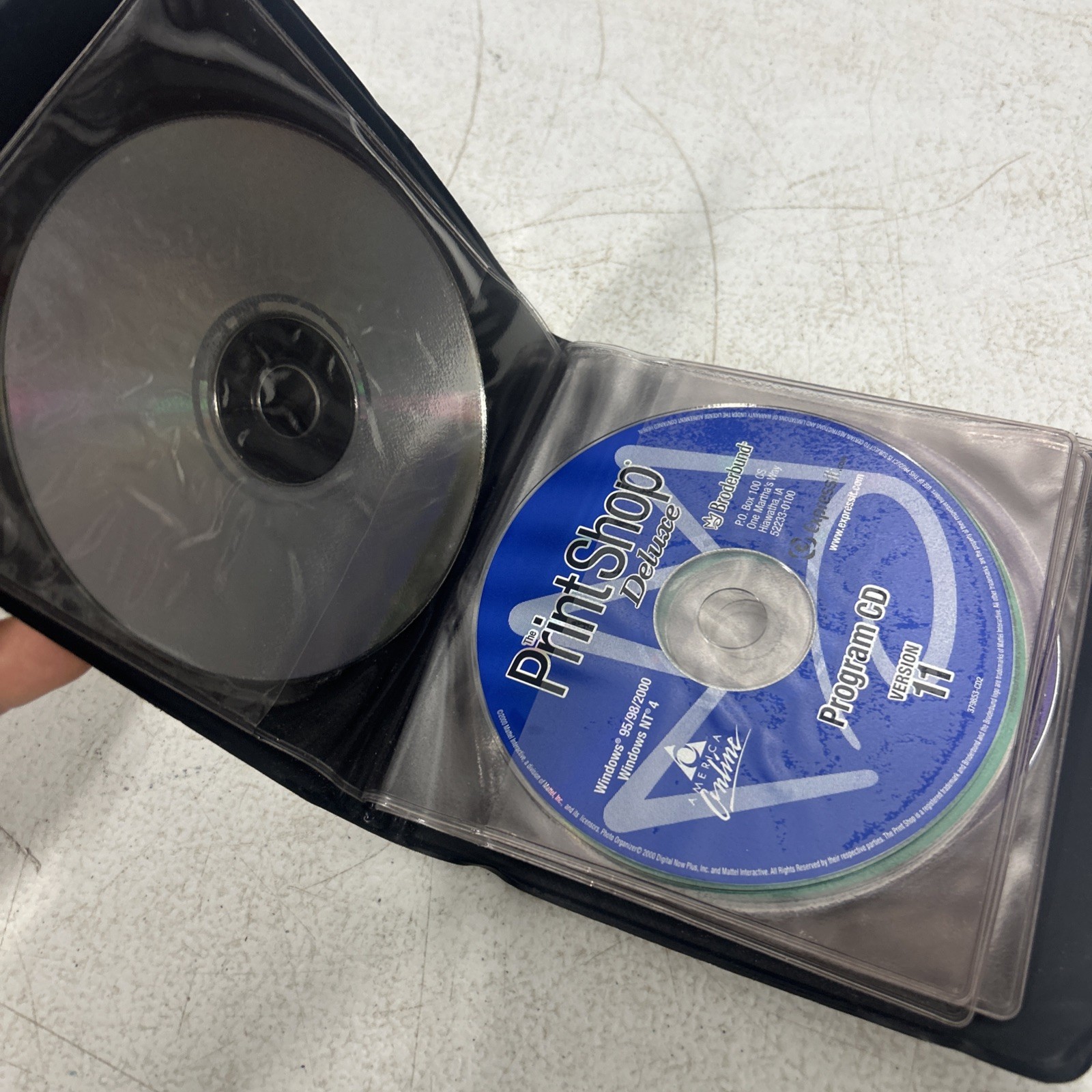 The Print Shop Deluxe 11 for Windows 95 98 2000 NT4 6 CD set Broderbund