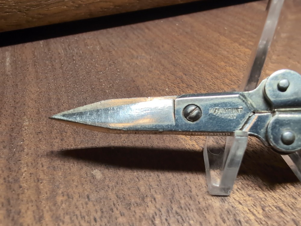 Vintage Artamount Foldable Scissors Made In Germany Needlework Scissors